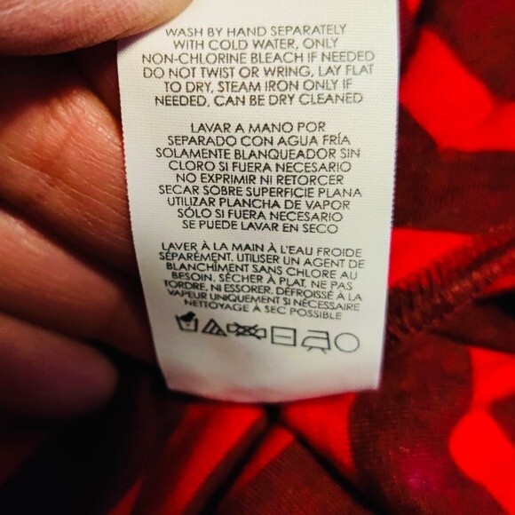 Cabi Sweet Talk Red Striped Peplum Top in Women's Size Small Style# 3631 - Picture 6 of 9